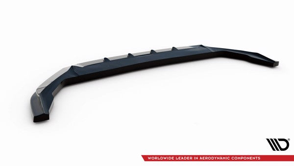 Maxton Front Splitter V.1 Volvo Xc90 R-Design Mk2 Facelift - Gloss Black