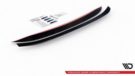 Maxton Spoiler Cap Ford Mondeo Liftback Mk5 Facelift - Gloss Black