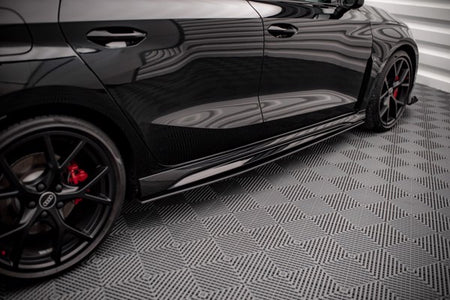 Maxton Street Pro Side Skirts Diffusers Audi RS3 Sportback 8Y - Black