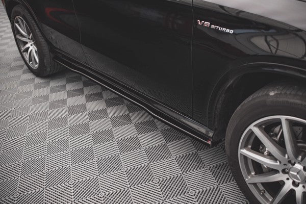 Maxton Side Skirts Diffusers Mercedes-Benz Gle Coupe 63Amg C292 - Gloss Black