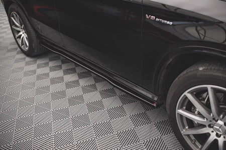 Maxton Side Skirts Diffusers Mercedes-Benz Gle Coupe 63Amg C292 - Gloss Black