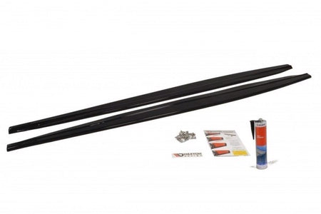 Maxton Side Skirts Diffusers VW Scirocco R - Gloss Black
