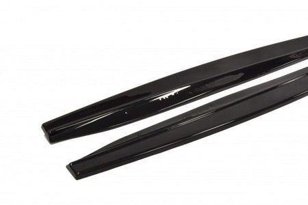 Maxton Side Skirts Diffusers VW Scirocco R - Gloss Black