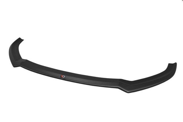 Maxton Front Splitter V.2 Audi S3 / A3 S-Line 8V Fl Sedan - Gloss Black