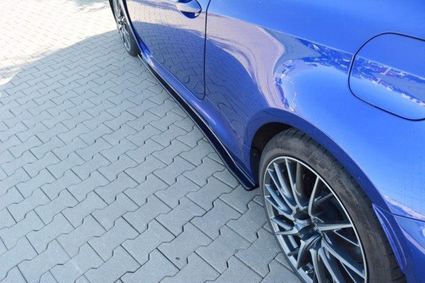 Maxton Side Skirts Diffusers Lexus Rc F - Gloss Black