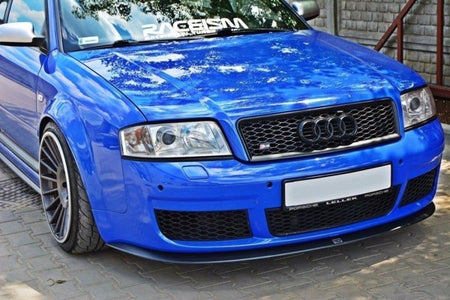 Maxton Front Splitter Audi RS6 C5 - Gloss Black