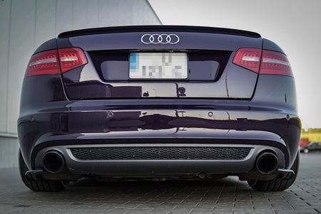 Maxton Spoiler Cap Audi A6 S-Line C6 Fl Sedan - Gloss Black
