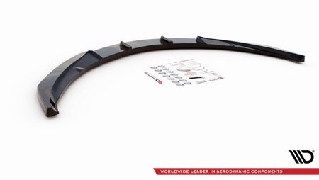 Maxton Front Splitter V.1 Opel Insignia Mk. 1 Opc Facelift - Gloss Black