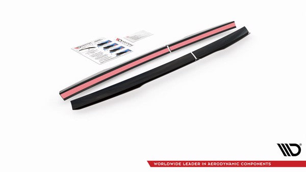 Maxton Spoiler Cap Volkswagen Caddy Mk3 Facelift - Gloss Black