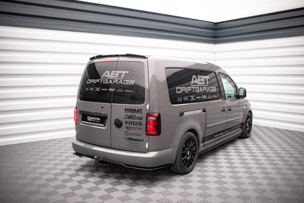 Maxton Spoiler Cap Volkswagen Caddy Mk3 Facelift - Gloss Black