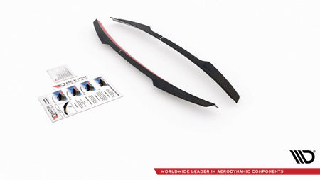 Maxton Spoiler Cap Volkswagen Caddy Mk3 Facelift - Gloss Black