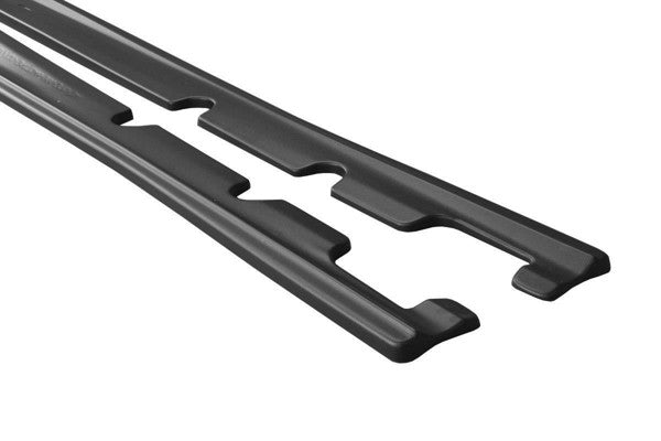 Maxton Side Skirts Diffusers Mercedes Gle W166 Amg-Line - Gloss Black