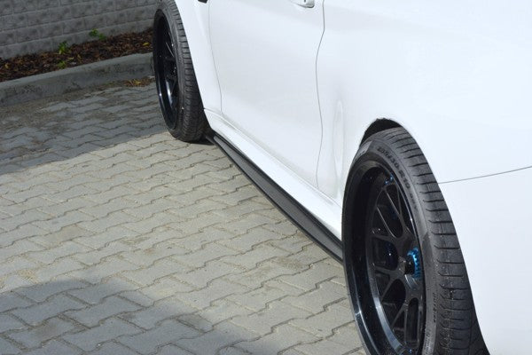 Maxton Side Skirts Diffusers BMW M2 F87 Coupé - Gloss Black