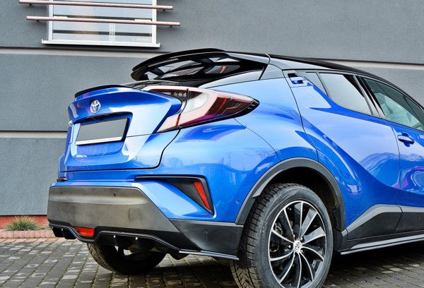 Maxton Spoiler Extension V.2 Toyota C-Hr - Gloss Black