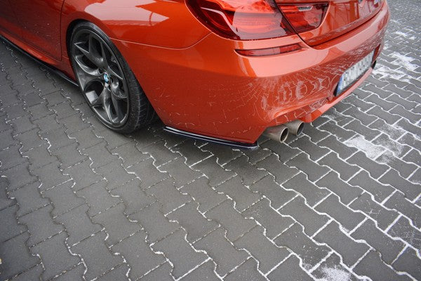 Maxton Rear Side Splitters BMW M6 Gran Coupé - Gloss Black
