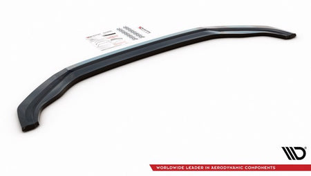 Maxton Front Splitter V.2 VW Golf 7 Gti  - Gloss Black