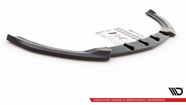 Maxton Front Splitter V.2 Mercedes-Benz Cla Amg-Line C118 - Gloss Black