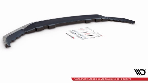 Maxton Front Splitter V.1 BMW X7 M G07 - Gloss Black
