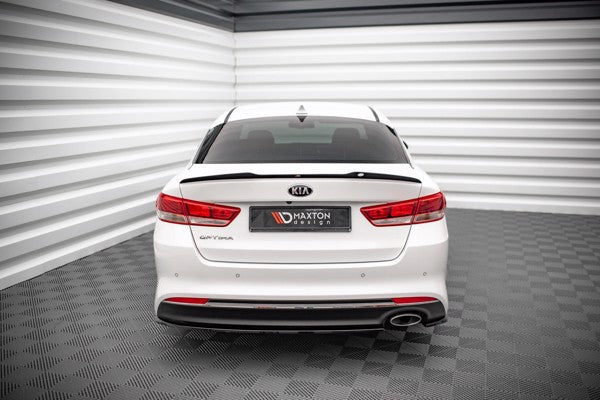 Maxton Rear Side Splitters Kia Optima Mk4 - Gloss Black