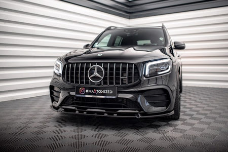 Maxton Front Splitter V.1 Mercedes-Amg Glb 35 X247 - Gloss Black