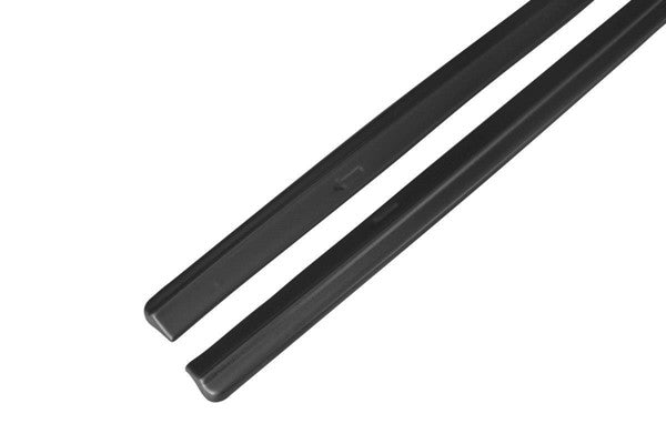 Maxton Side Skirts Diffusers VW Passat B7 R-Line - Gloss Black