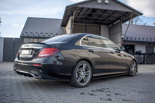 Maxton Rear Valance Mercedes-Benz E43 Amg / Amg-Line W213 - Gloss Black