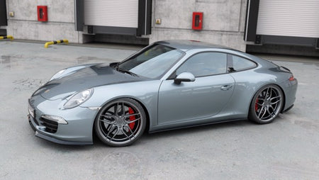 Maxton Side Skirts Diffusers Porsche 911 Carrera 991 - Gloss Black