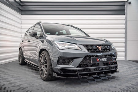Maxton Front Splitter V.1 Cupra Ateca - Gloss Black