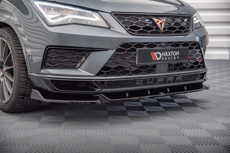 Maxton Front Splitter V.1 Cupra Ateca - Gloss Black