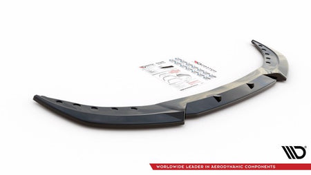 Maxton Front Splitter V.1 BMW 3 G20 / G21 - Gloss Black