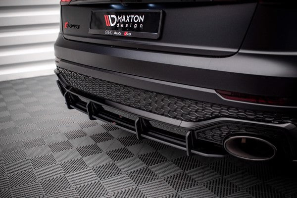 Maxton Street Pro Rear Diffuser Audi RSq8 Mk1 - Black