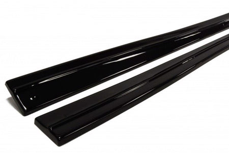 Maxton Side Skirts Diffusers Saab 9-3 Turbo X/ Aero Facelift - Gloss Black