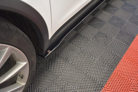 Maxton Side Skirts Diffusers V.2 Tesla Model X - Gloss Black