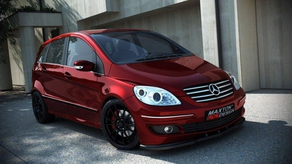 Maxton Front Splitter Mercedes B-Class 245 - Gloss Black