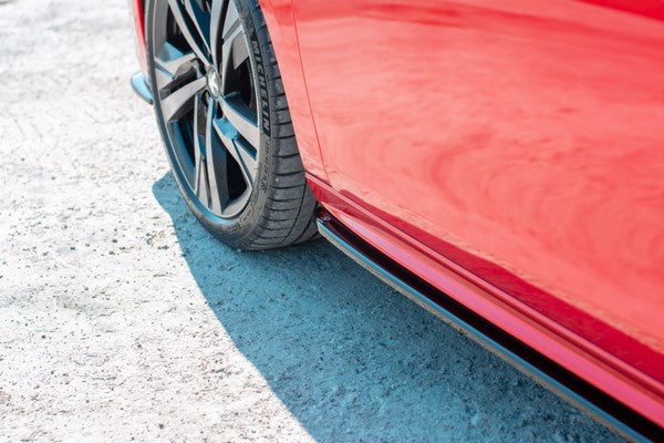 Maxton Side Skirts Diffusers Peugeot 508 Mk2 - Gloss Black