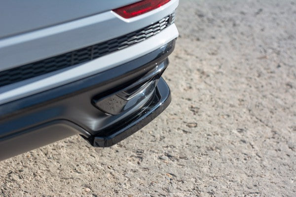 Maxton Rear Side Splitters Audi Q8 S-Line - Gloss Black