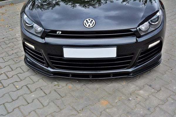 Maxton Front Splitter VW Scirocco R - Gloss Black