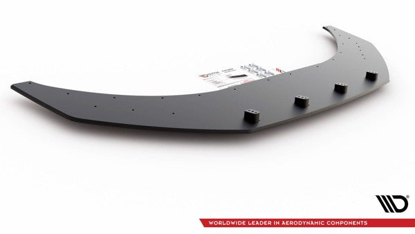 Maxton Racing Durability Front Splitter Volkswagen Arteon R-Line - Black
