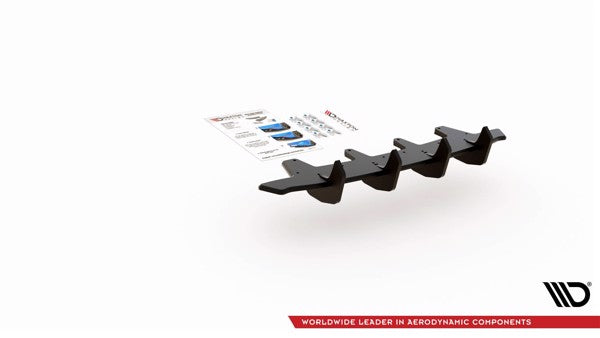Maxton Racing Durability Rear Diffuser Mercedes-Amg C43 Coupe C205 - Black