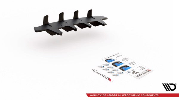 Maxton Racing Durability Rear Diffuser Mercedes-Amg C43 Coupe C205 - Black