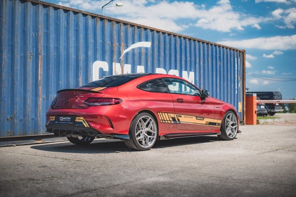 Maxton Racing Durability Rear Diffuser Mercedes-Amg C43 Coupe C205 - Black