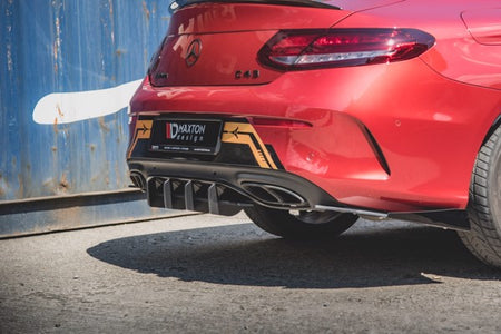 Maxton Racing Durability Rear Diffuser Mercedes-Amg C43 Coupe C205 - Black