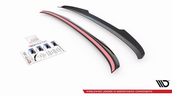 Maxton Spoiler Cap BMW 5 G30 Facelift M-Pack - Gloss Black