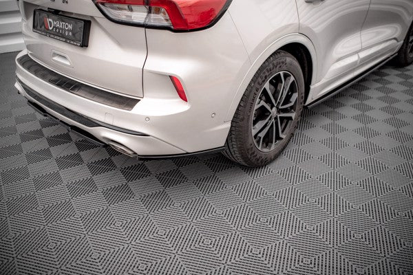 Maxton Rear Side Splitters Ford Kuga St-Line Mk3 - Gloss Black