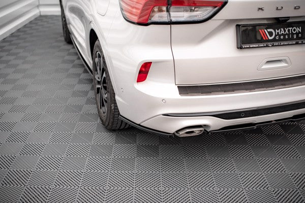Maxton Rear Side Splitters Ford Kuga St-Line Mk3 - Gloss Black