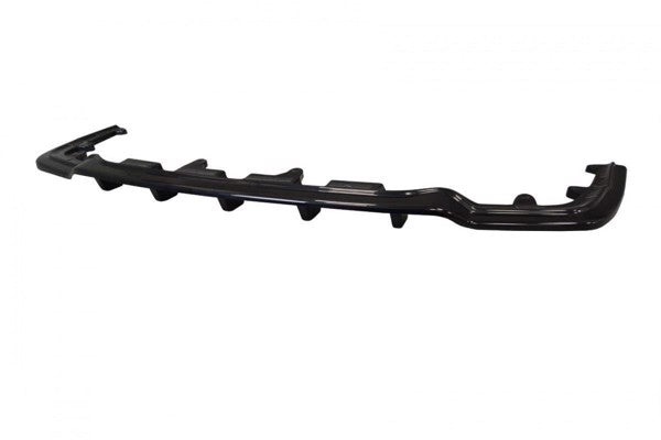 Maxton Central Rear Splitter Lexus Rx Mk4 H (With Vertical Bars) - Gloss Black