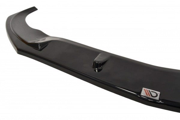 Maxton Front Splitter V.2 Mercedes Cla 45 Amg C117 (Preface) - Gloss Black