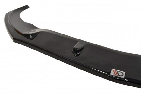 Maxton Front Splitter V.2 Mercedes Cla 45 Amg C117 (Preface) - Gloss Black