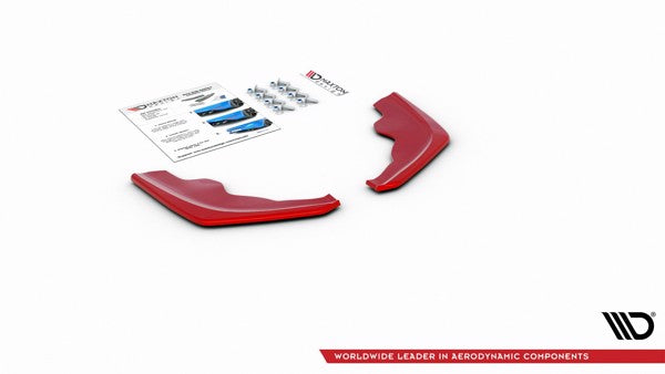 Maxton Rear Side Splitters V.2 For BMW 1 F40 M-Pack