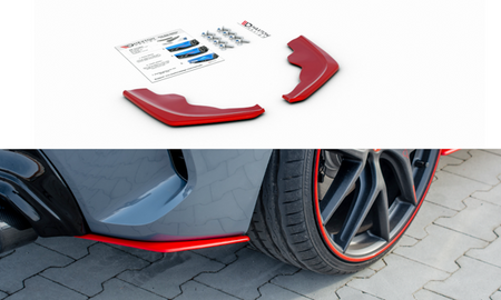 Maxton Rear Side Splitters V.2 For BMW 1 F40 M-Pack